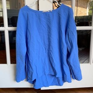 Soft Surroundings Blue Top